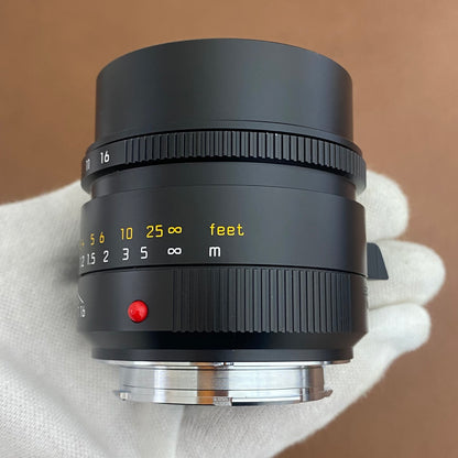 LEICA Summilux M50mm f1.4 ASPH. 11728 Black 付属品完備