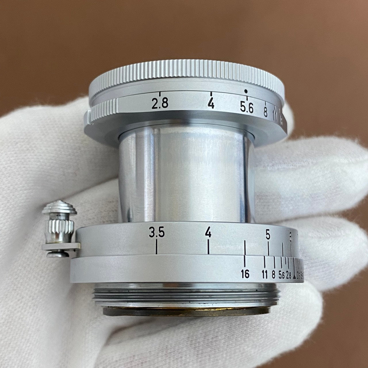 LEICA Elmar L50mm f2.8 1958年製 コンテナー付き