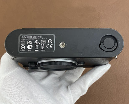 LEICA M Monochrom Black Chrome センサー対策済み 付属品完備 証明書付き