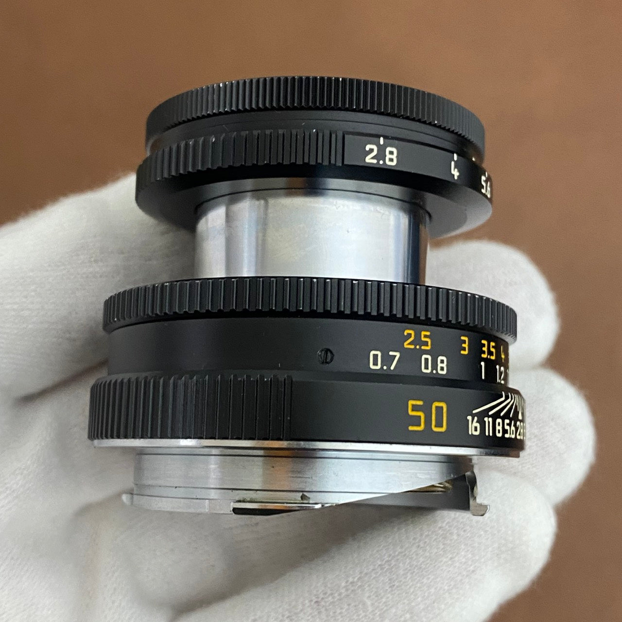 Elmar M50mm f2.8 Black 最短0.7m 2000年製 メンテナンス済み – まるかめら