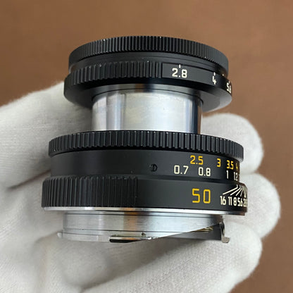 Elmar M50mm f2.8 Black 最短0.7m 2000年製 メンテナンス済み