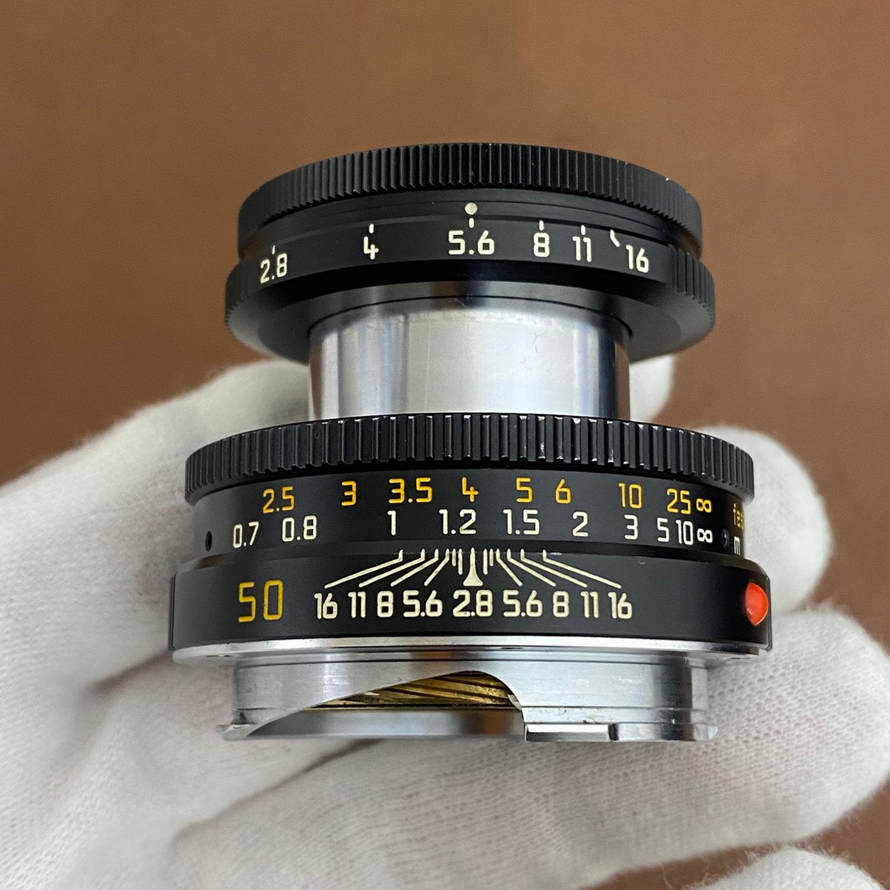Elmar M50mm f2.8 Black 最短0.7m 2000年製 メンテナンス済み – まるかめら