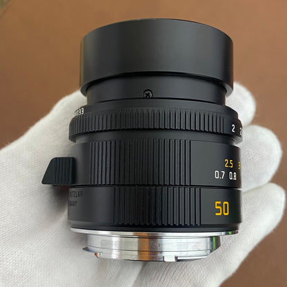 APO-Summicron M50mm f2.0 ASPH.Black 11141 2023年製 付属品完備