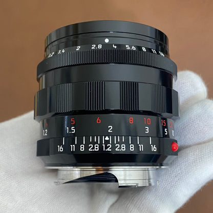 Noctilux M50mm f1.2 ASPH. Glossy Black グロッシーブラック 11731 付属品完備