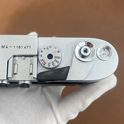 LEICA M4 Silver Chrome 1967年製 1181番 OH済み