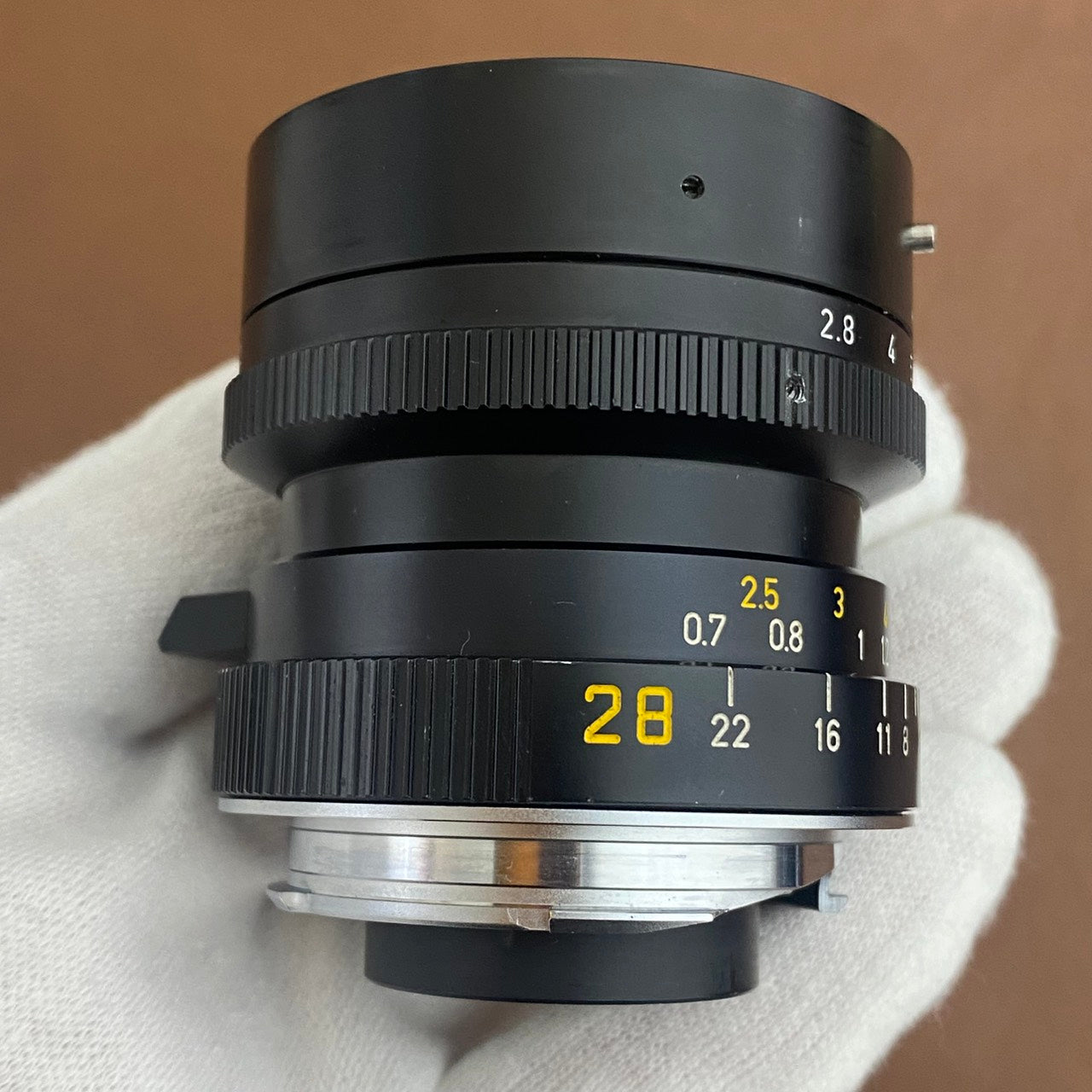Elmarit M28mm f2.8 3rd 初期 1979年製 メンテナンス済 LEICA Elmarit M28mm f2.8 3rd 初期 Tiger Claw 1979年製 メンテナンス