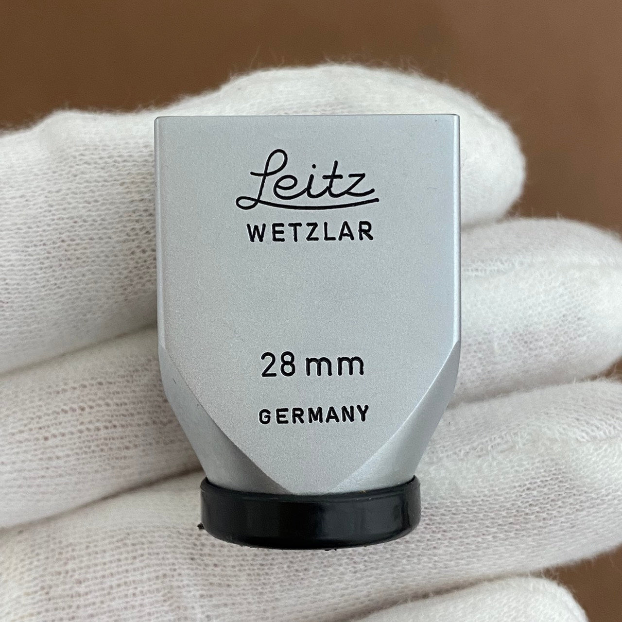 LEICA SLOOZ/12007 28mm 金属製 ファインダー Silver