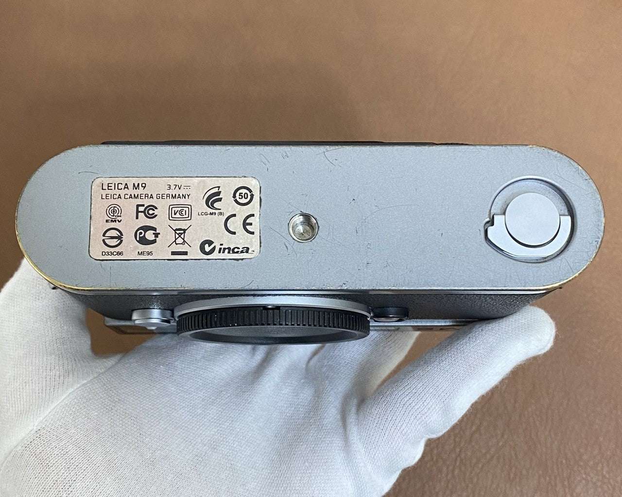 LEICA M9 Steel Grey Paint センサー対策済み 付属品完備 証明書付き