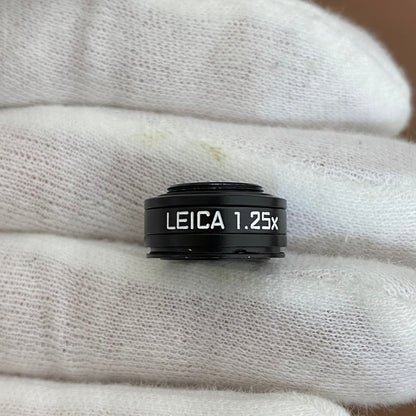 LEICA  ビューファインダー マグニファイヤーM 1.25x 12004 箱付き　
