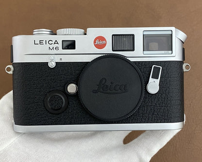 LEICA M6 TTL 0.85 JAPAN プリント Silver Chrome 2000年製 メンテナンス済み