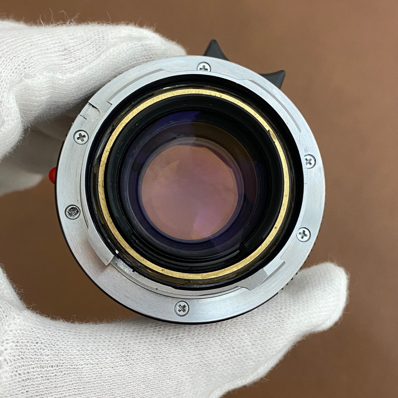 LEICA Summicron M35mm f2.0 4th 7枚玉 前期 1987年製 フード付き