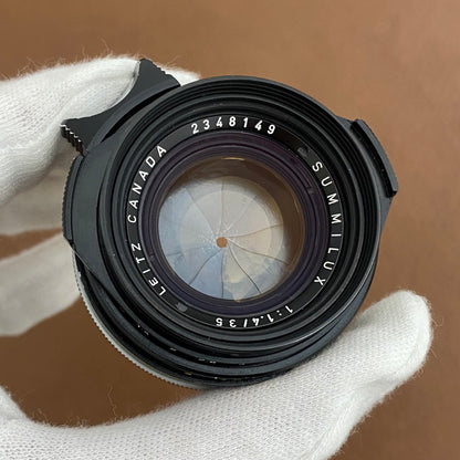 LEICA Summilux M35mm f1.4 2nd クロームストッパー付 1969年製