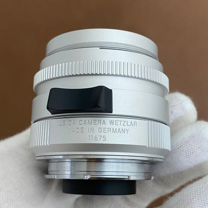 LEICA Summilux M35mm f1.4 ASPH. 11675 FLE Silver 6bit