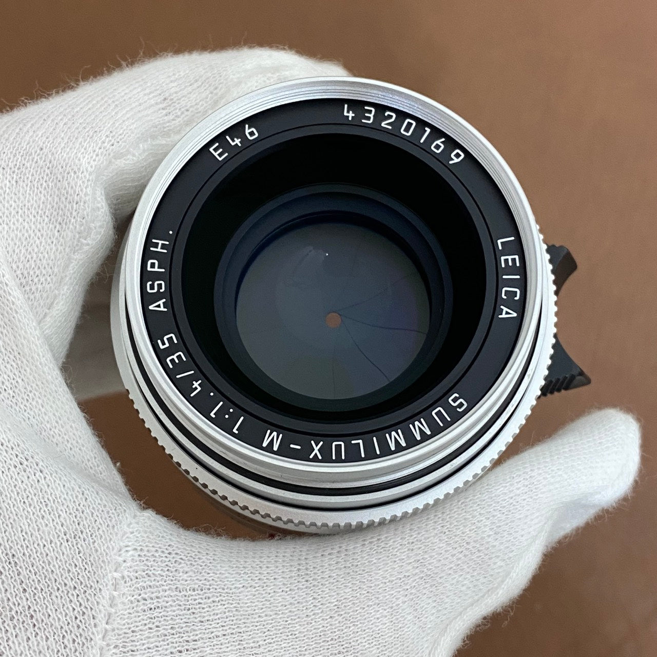 LEICA Summilux M35mm f1.4 ASPH. 11675 FLE Silver 6bit