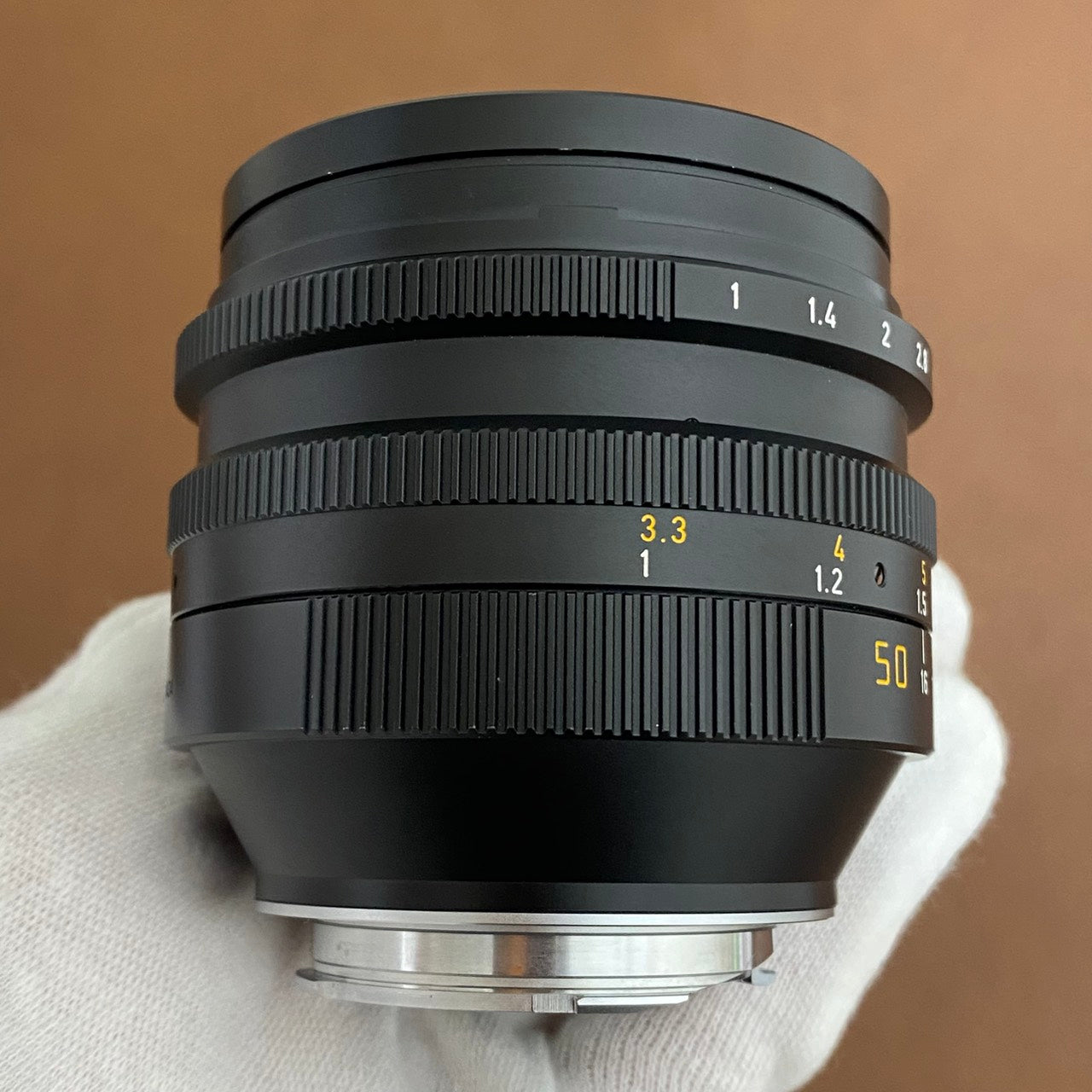 LEICA Noctilux M50mm f1.0 E60 3rd 後期 1989年製 フード付き