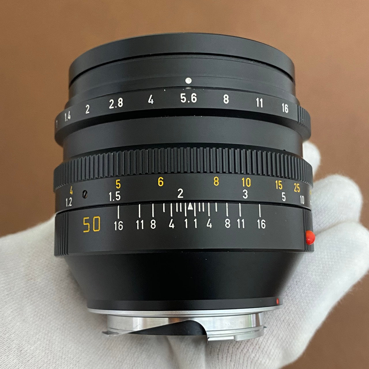 LEICA Noctilux M50mm f1.0 E60 3rd 後期 1989年製 フード付き