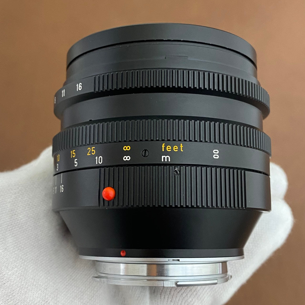 LEICA Noctilux M50mm f1.0 E60 3rd 後期 1989年製 フード付き