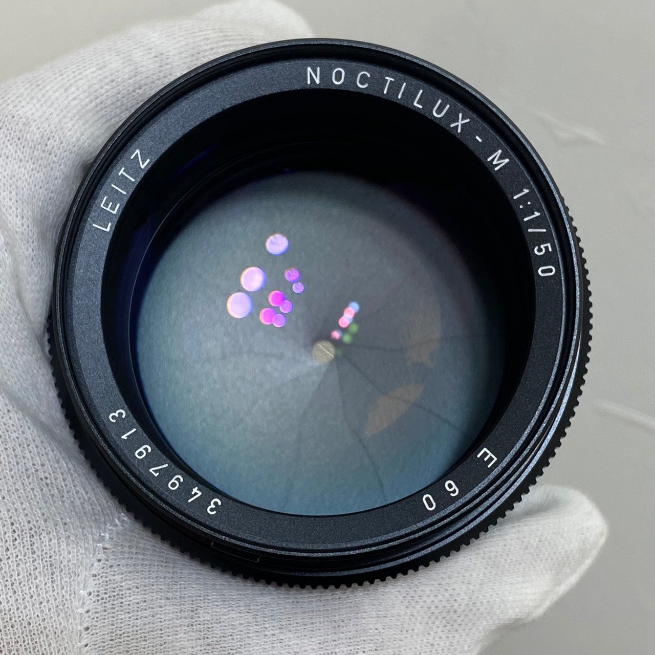 LEICA Noctilux M50mm f1.0 E60 3rd 後期 1989年製 フード付き