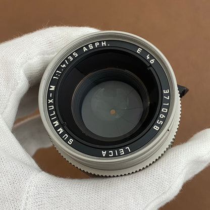LEICA Summilux M35mm f1.4 ASPH. 11859 Pre Fle Titan チタン