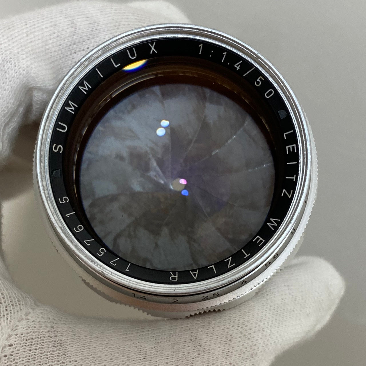 LEICA Summilux M50mm f1.4 1st Silver 貴婦人 1960年製  メンテナンス済み
