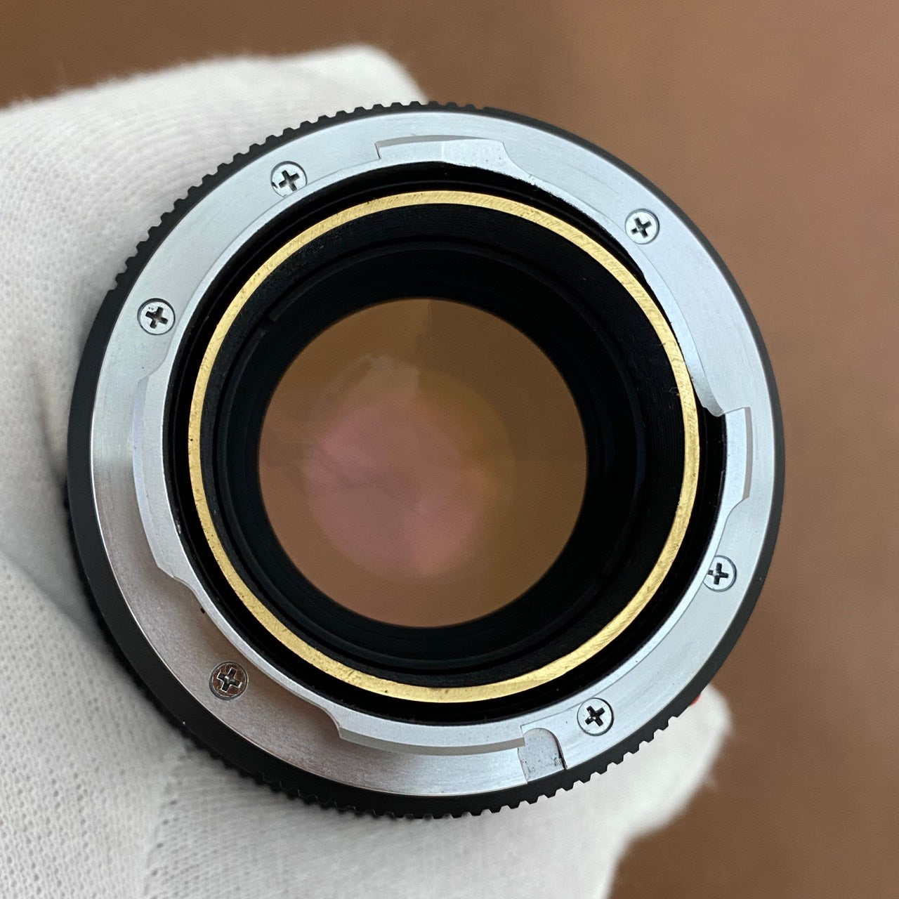 LEICA Summilux M75mm f1.4 フード組み込み 1987年製 箱付き