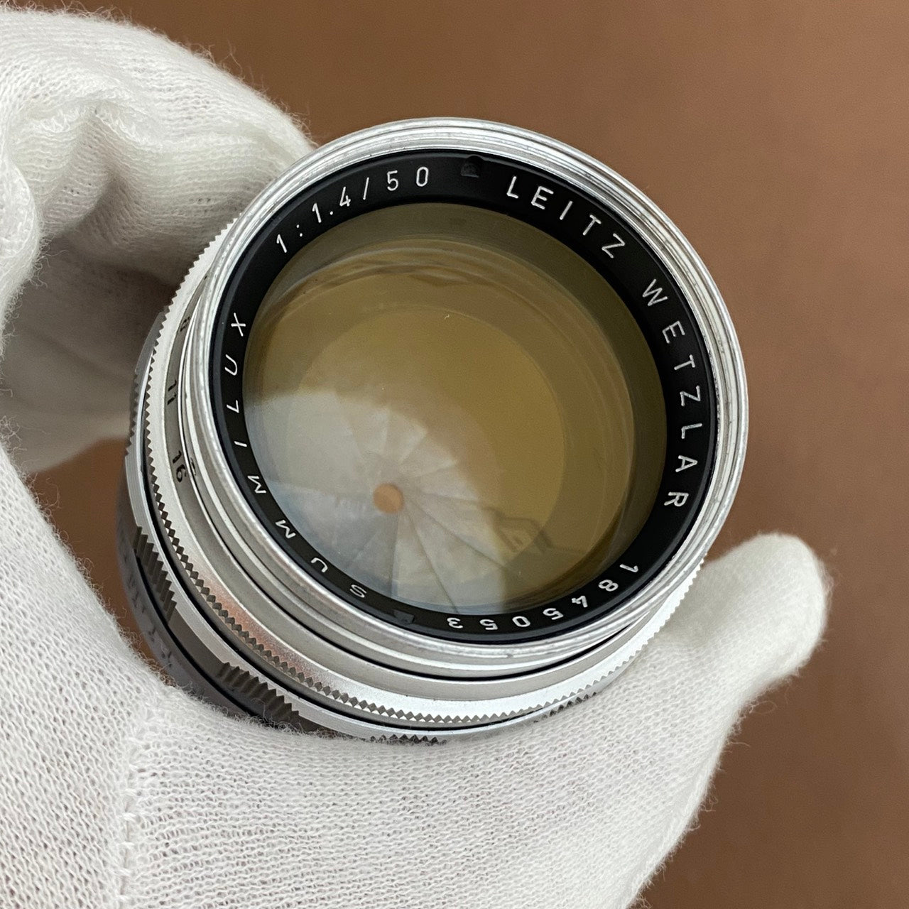 Summilux M50mm f1.4 2nd 貴婦人 Silver 金目 LEICA Summilux M50mm f1.4 2nd 貴婦人 Silver 金目 1961年製