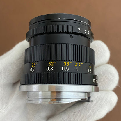 LEICA Summicron M50mm f2.0 2nd Black Chrome 1972年製 メンテナンス済み