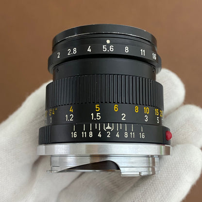 LEICA Summicron M50mm f2.0 2nd Black Chrome 1972年製 メンテナンス済み