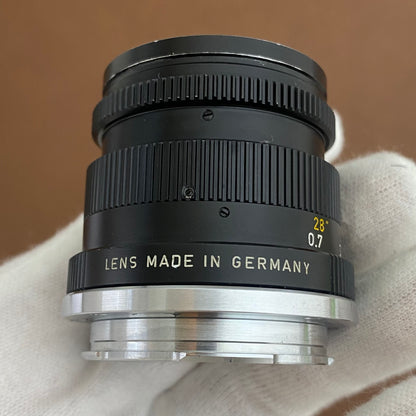 LEICA Summicron M50mm f2.0 2nd Black Chrome 1972年製 メンテナンス済み