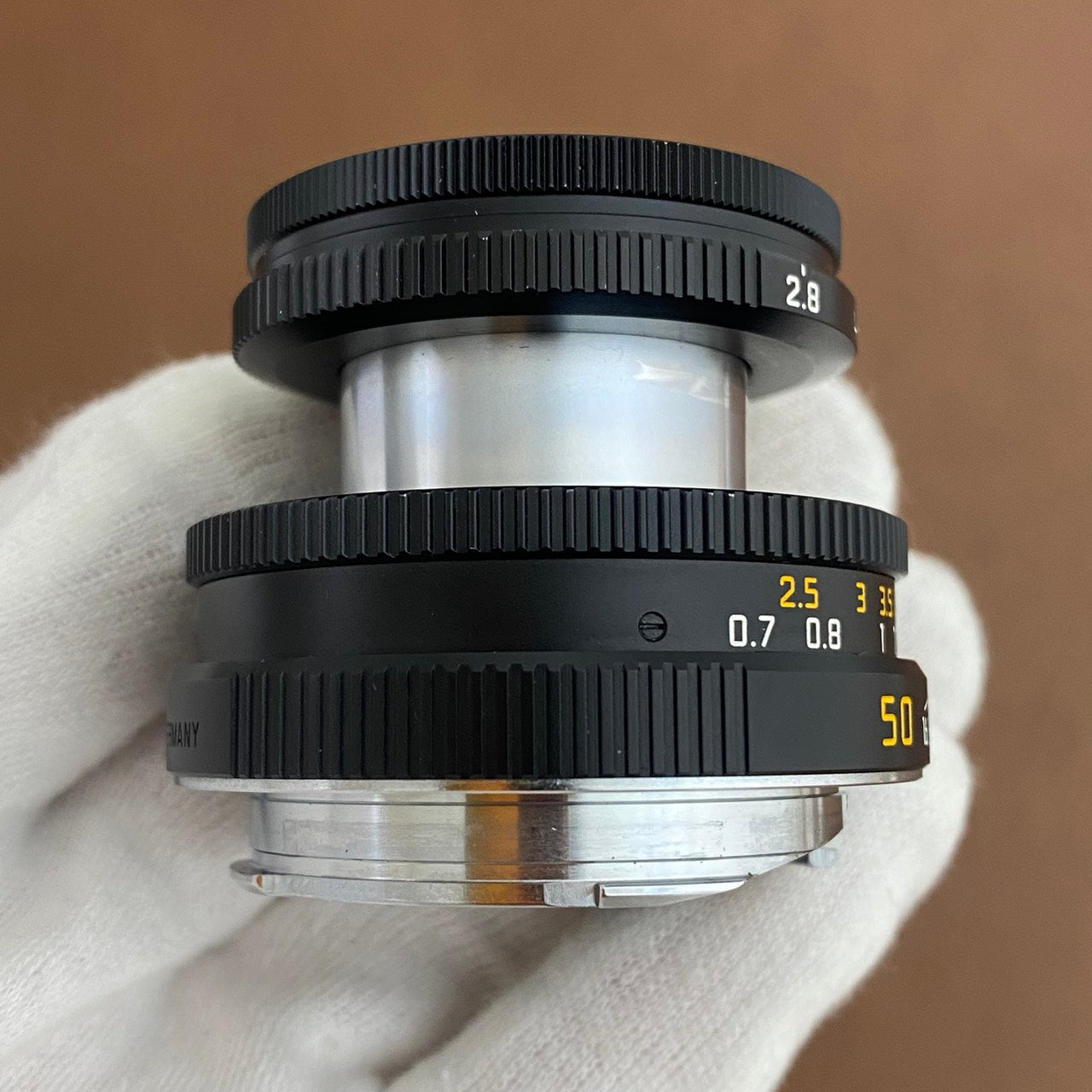 Elmar M50mm f2.8 Black 最短0.7m 1999年製 メンテナンス済み – まるかめら