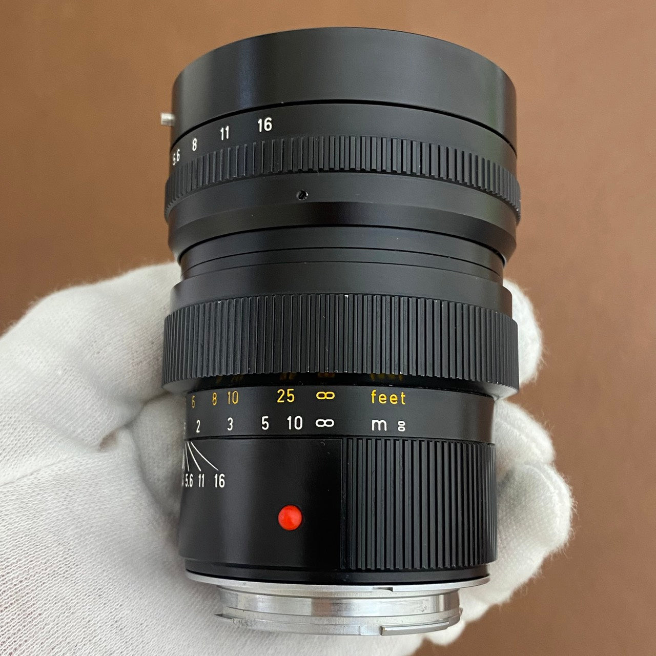 LEICA Summilux M75mm f1.4 前期 1981年製 フード付き メンテナンス済み