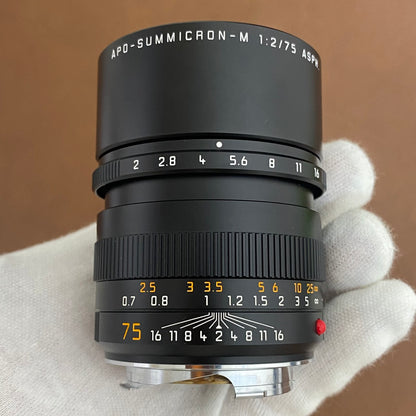 APO-Summicron M75mm f2.0 ASPH.Black 6bit 11637