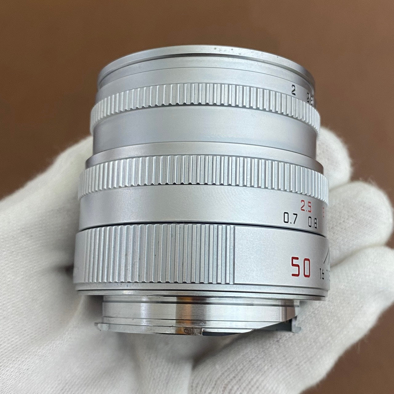 LEICA Summicron M50mm f2.0 4th Silver 1995年製 メンテナンス済み