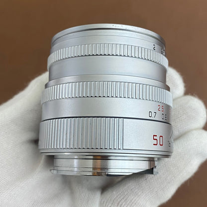 LEICA Summicron M50mm f2.0 4th Silver 1995年製 メンテナンス済み