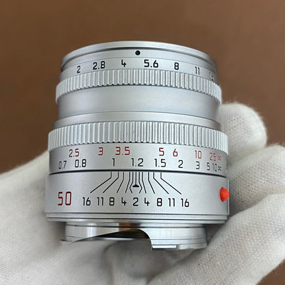LEICA Summicron M50mm f2.0 4th Silver 1995年製 メンテナンス済み
