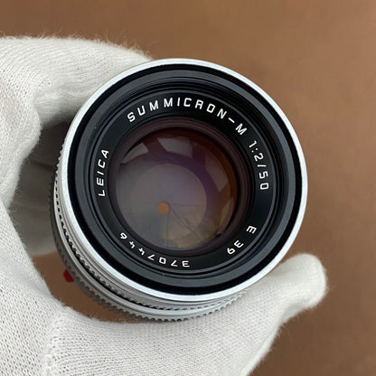 LEICA Summicron M50mm f2.0 4th Silver 1995年製 メンテナンス済み