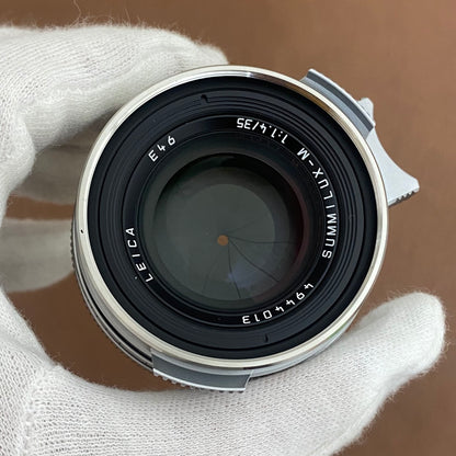 LEICA Summilux M35mm f1.4 11301 復刻スチールリム 2025年製 付属品完備