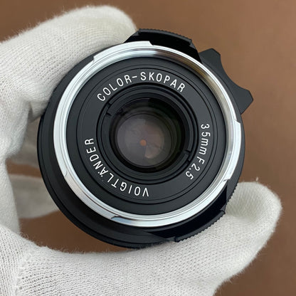 Voigtlander COLOR-SKOPAR 35mm F2.5 PII VM Black 箱付き