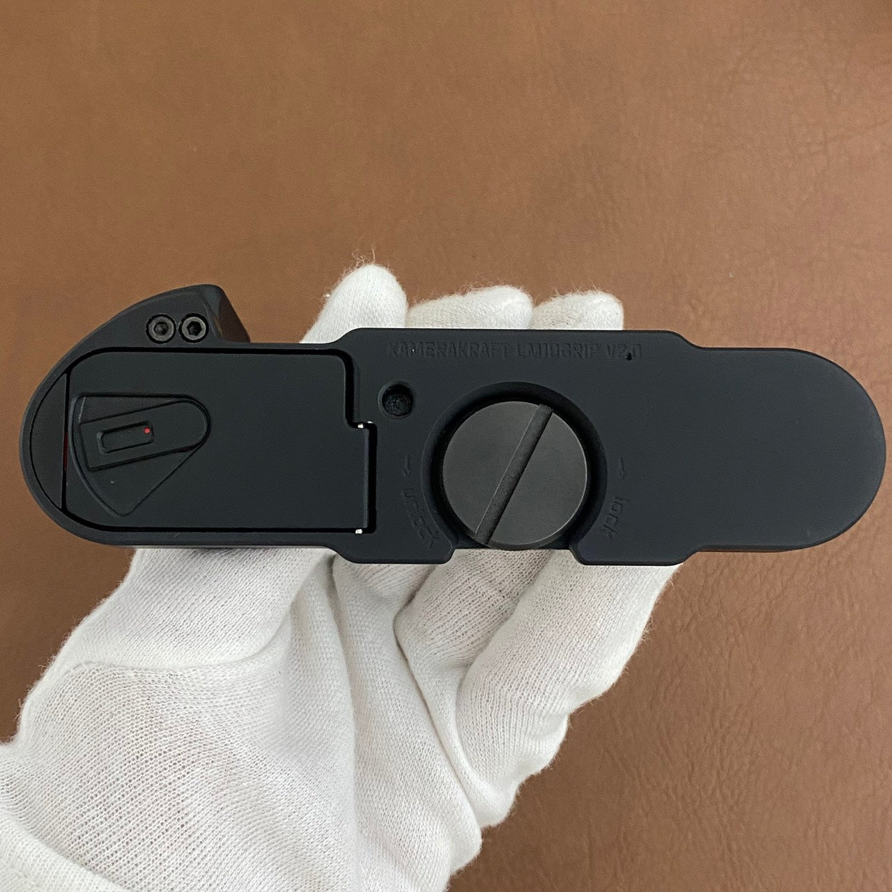 KAMERAKRAFT LM10GRIP V2.0 Black M10シリーズ用 ハンドグリップ
