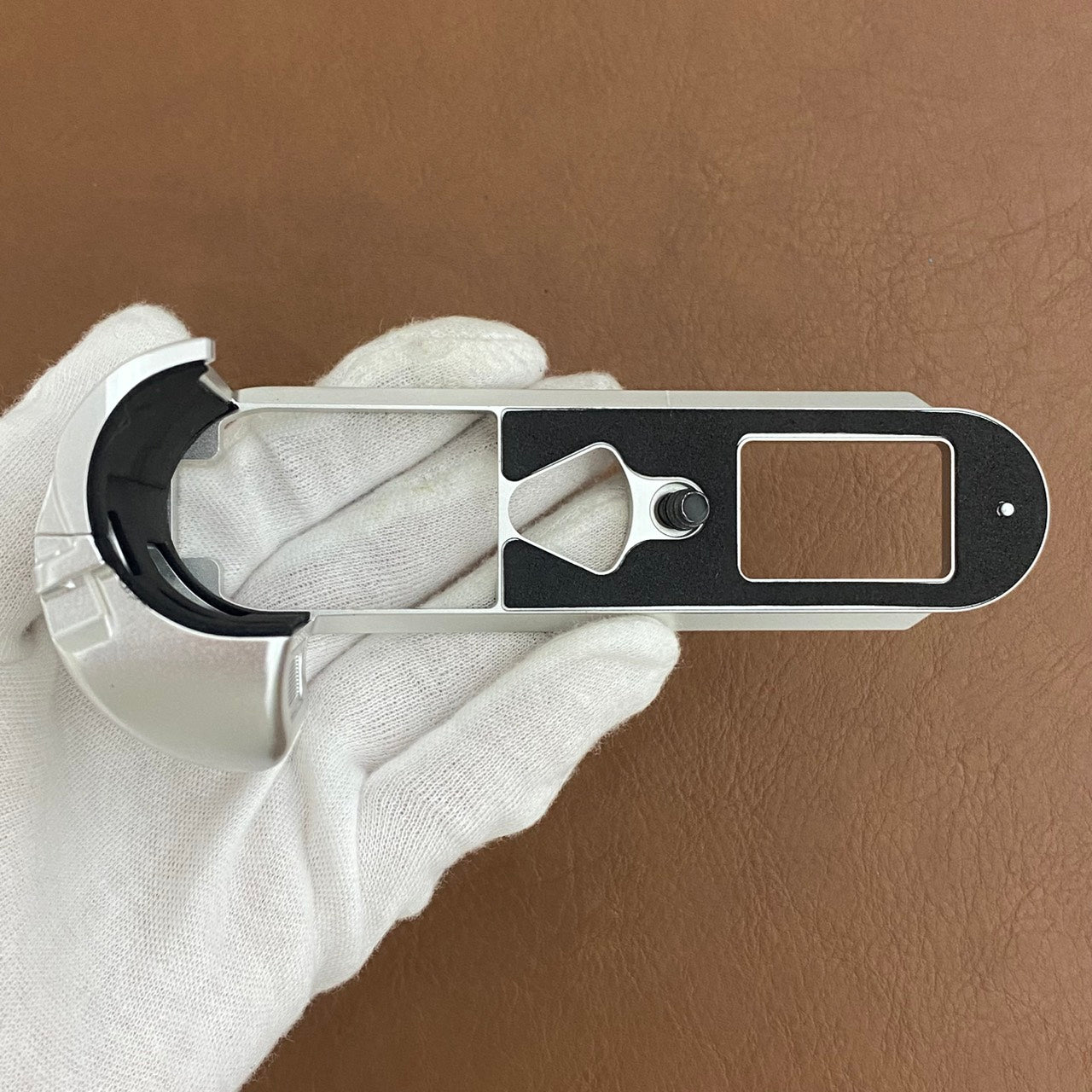 Helium Design lab He11 Handgrip for Leica M11 Silver モジュラーグリップ