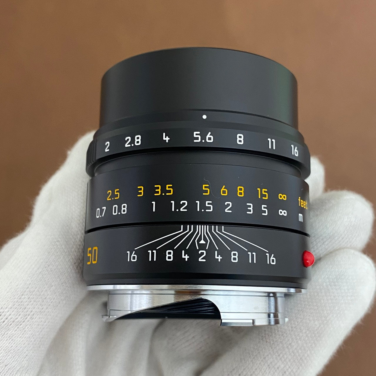 APO-Summicron M50mm f2.0 ASPH.Black 11141 付属品完備 ライカ保証付き
