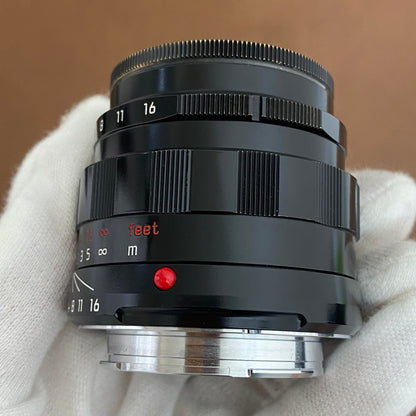 APO-Summicron M50mm f2.0 ASPH. 11186 LHSA Black Paint 300本限定 ★現金特価 3,340,000円（税込み）