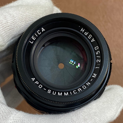 APO-Summicron M50mm f2.0 ASPH. 11186 LHSA Black Paint 300本限定 ★現金特価 3,340,000円（税込み）