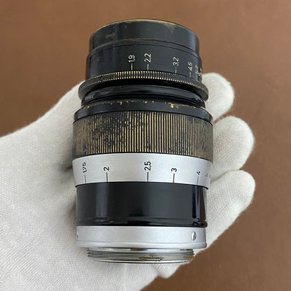 LEICA Hektor L73mm f1.9 FGHOOフード付き 1932年製 メンテナンス済み