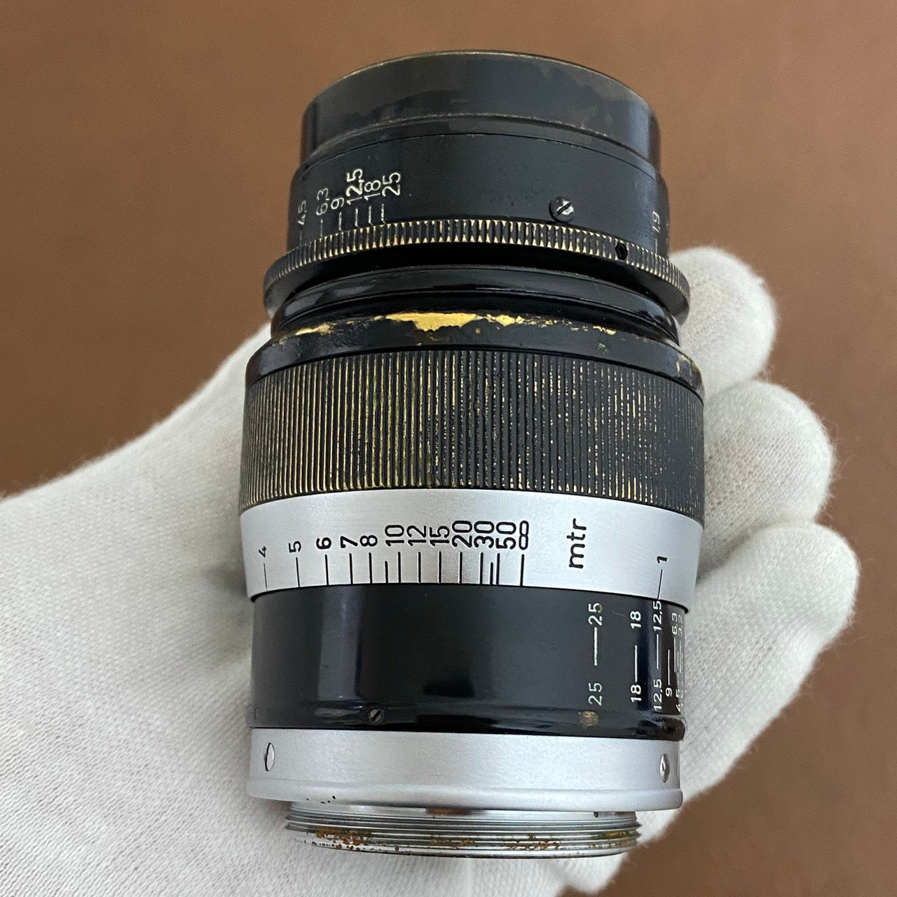 LEICA Hektor L73mm f1.9 FGHOOフード付き 1932年製 メンテナンス済み