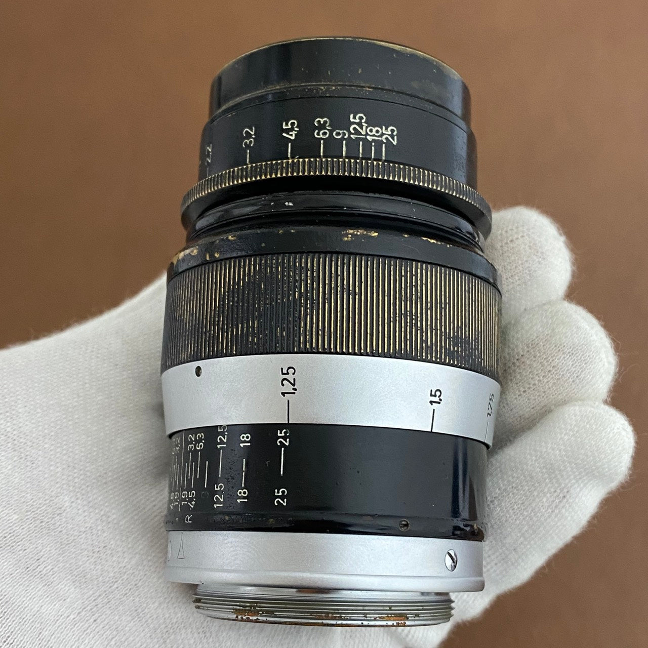 Hektor L73mm f1.9 FGHOOフード付き メンテナンス済み LEICA Hektor L73mm f1.9 FGHOOフード付き 1932年製 メンテナンス済み