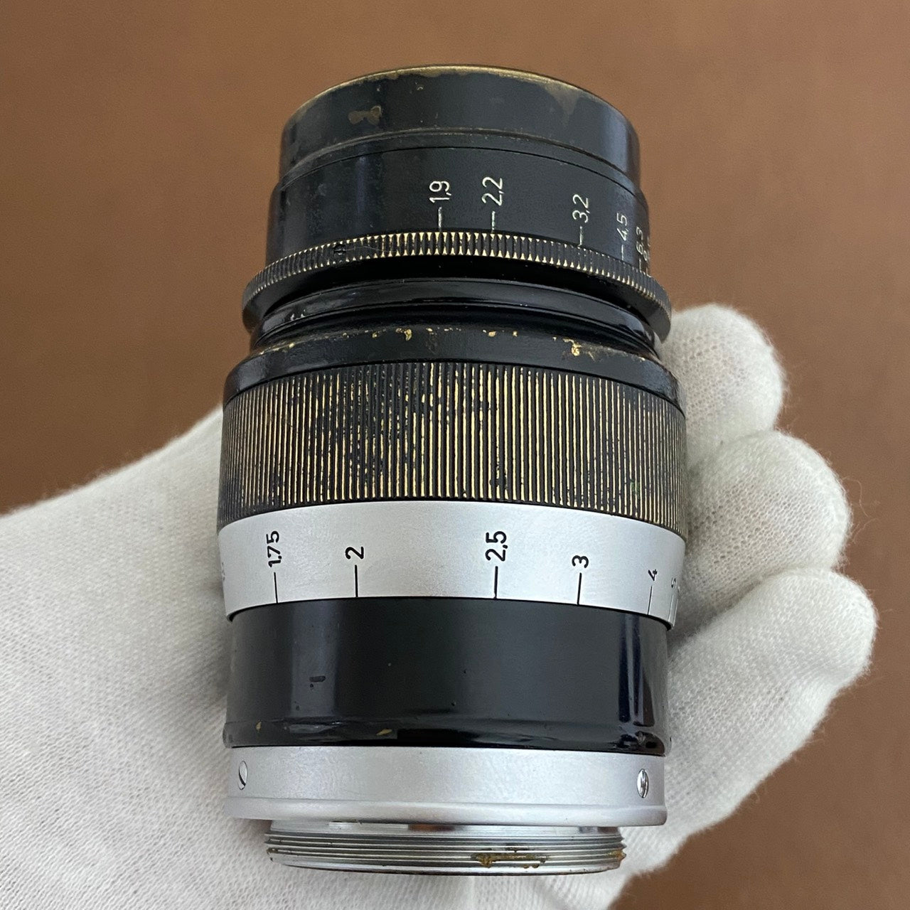 Hektor L73mm f1.9 FGHOOフード付き メンテナンス済み LEICA Hektor L73mm f1.9 FGHOOフード付き 1932年製 メンテナンス済み