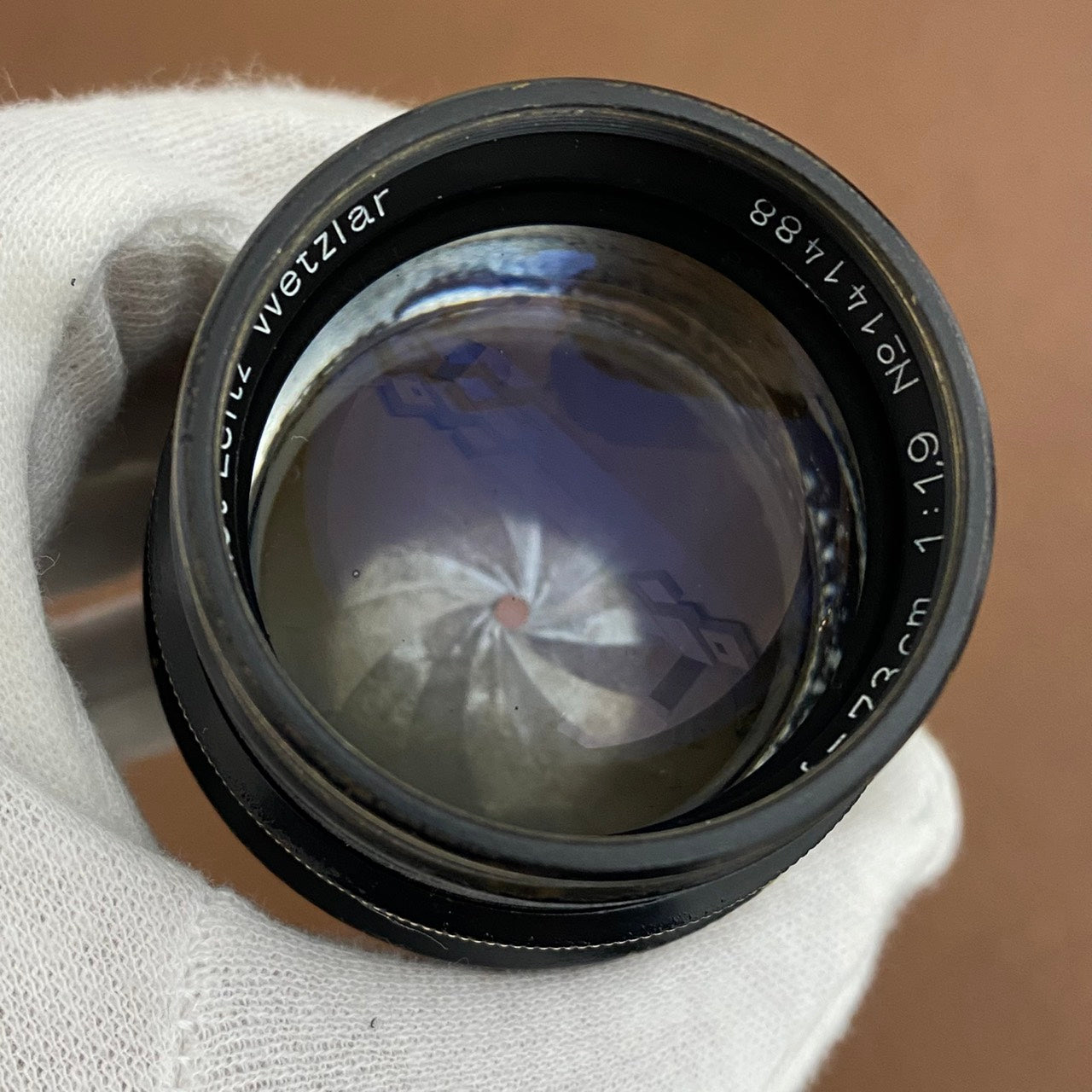 Hektor L73mm f1.9 FGHOOフード付き メンテナンス済み LEICA Hektor L73mm f1.9 FGHOOフード付き 1932年製 メンテナンス済み