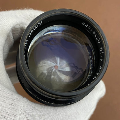 LEICA Hektor L73mm f1.9 FGHOOフード付き 1932年製 メンテナンス済み