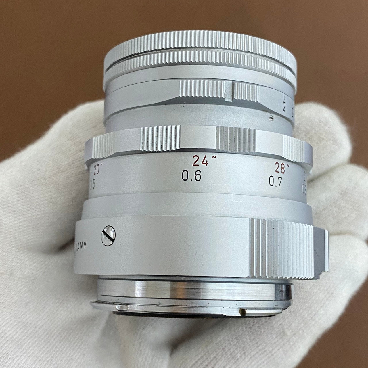 LEICA DR Summicron M50mm f2.0 眼鏡付き 1962年製 メンテナンス済み